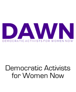 Democratic Activists for Women Now Logo